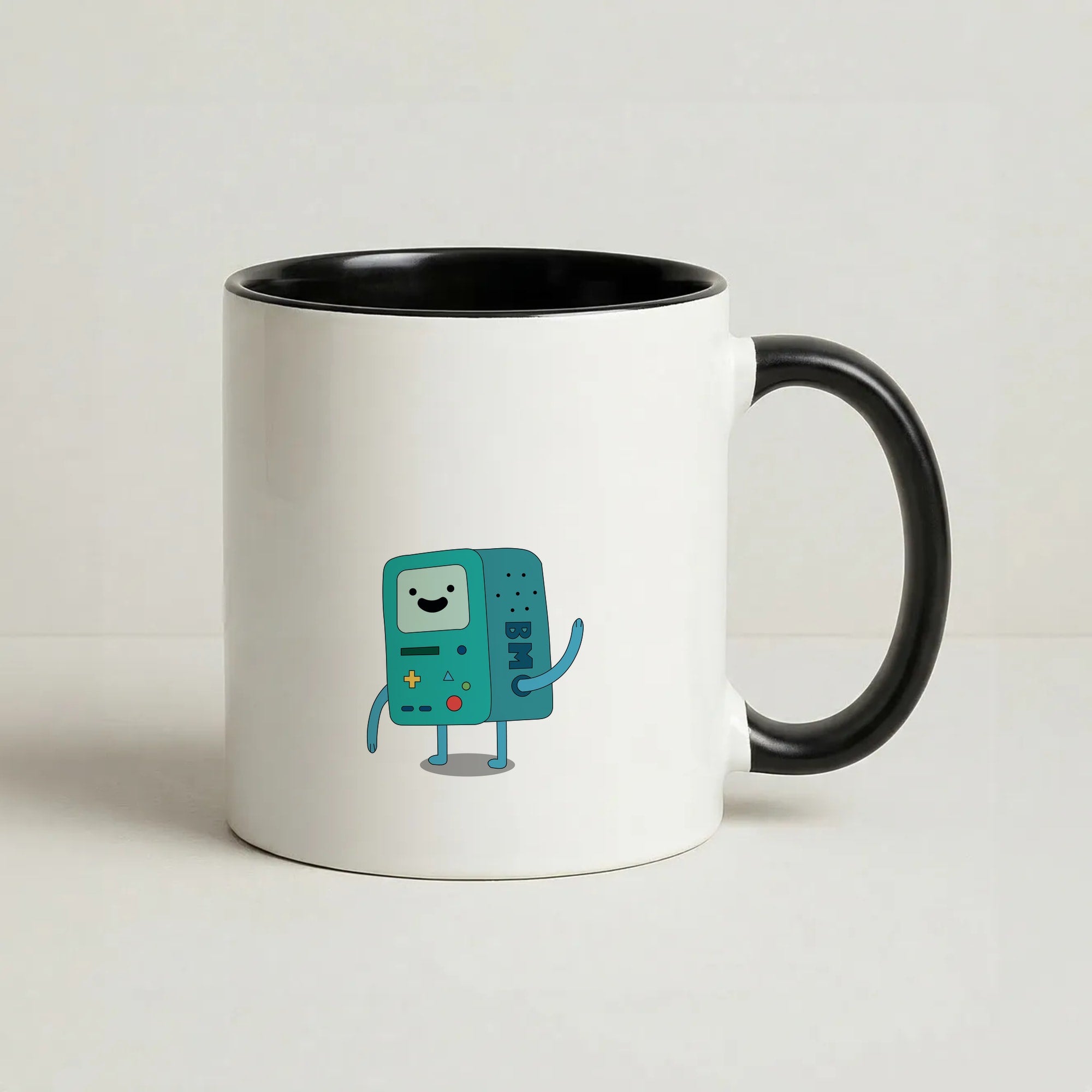 BMO Coffee Black Mug