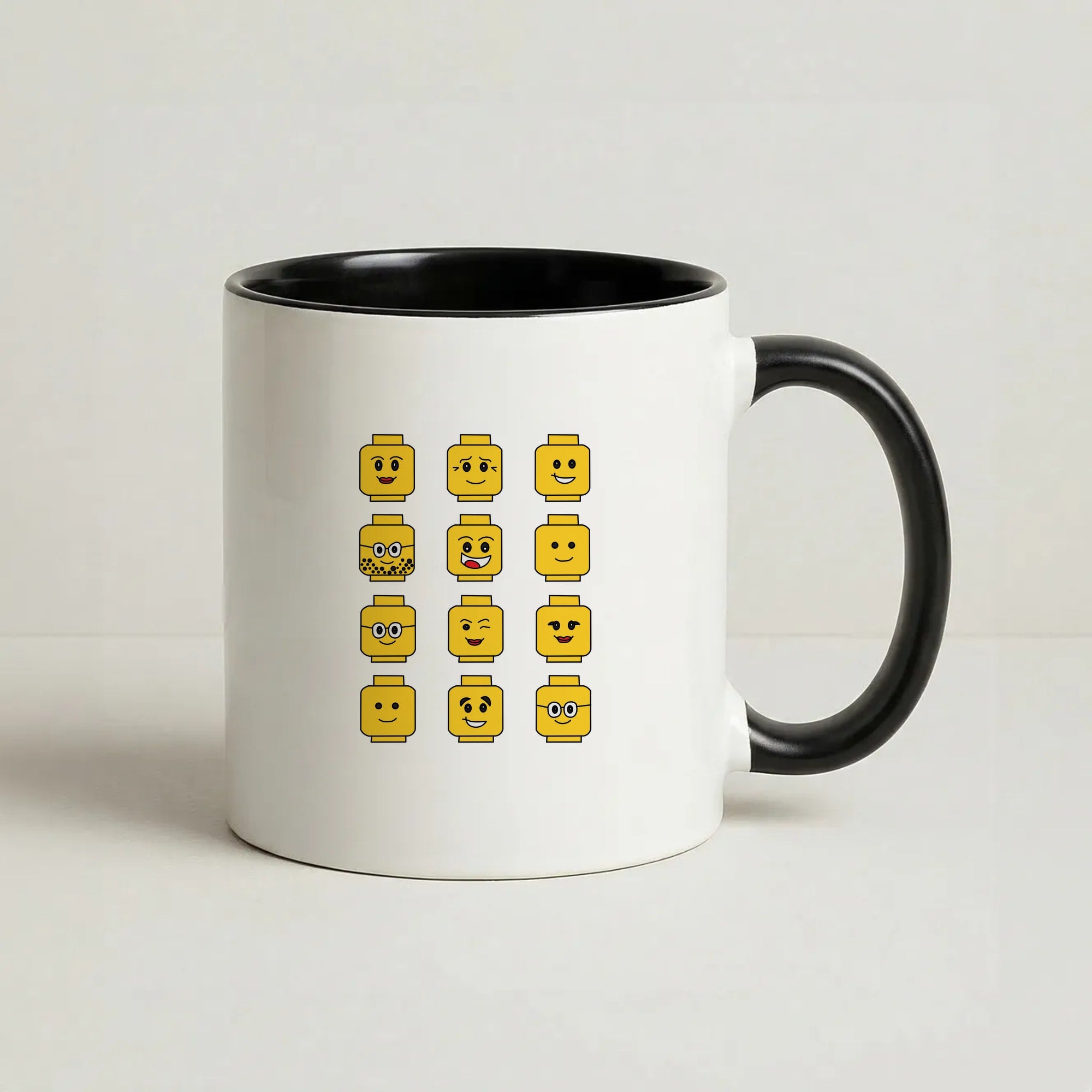 Characters - Bricks Coffee Black Mug