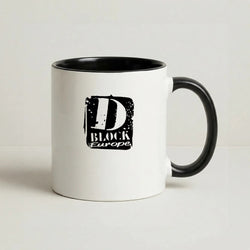 D Block Europe Coffee Black Mug