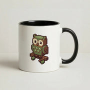 Mining Owl Mug 4