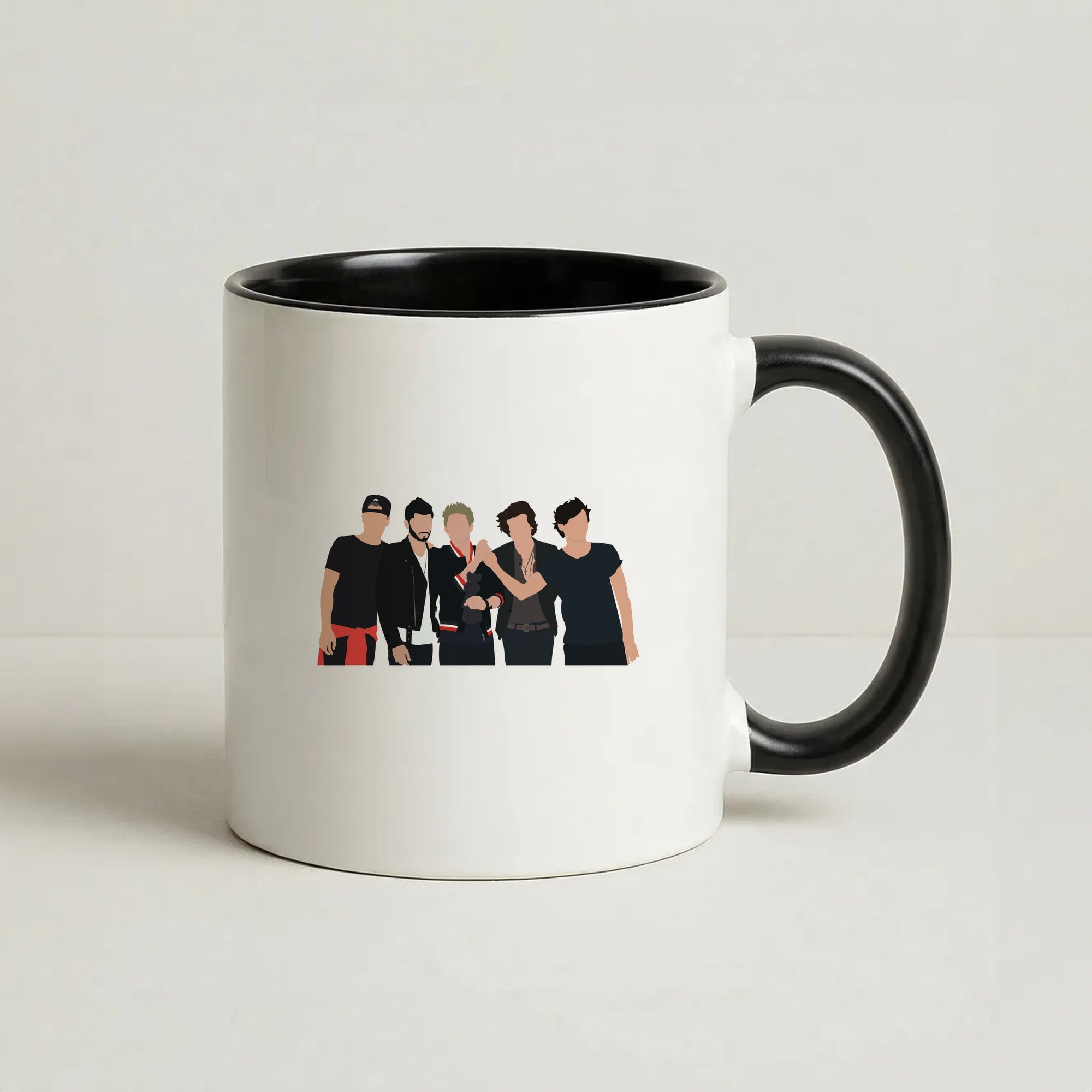 The 1D Crew Coffee Black Mug