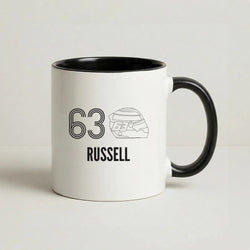 Russell Helmet 2026 Coffee Black Mug
