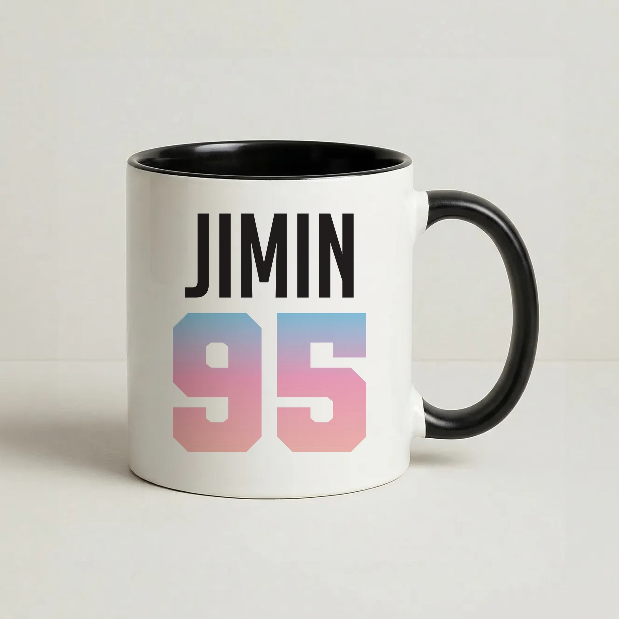 Jimin 95 Coffee Black Mug