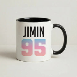 Jimin 95 Coffee Black Mug