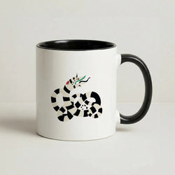 Sandworm - Beetle Halloween Coffee Black Mug