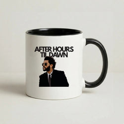 AHTD Singer Coffee Black Mug