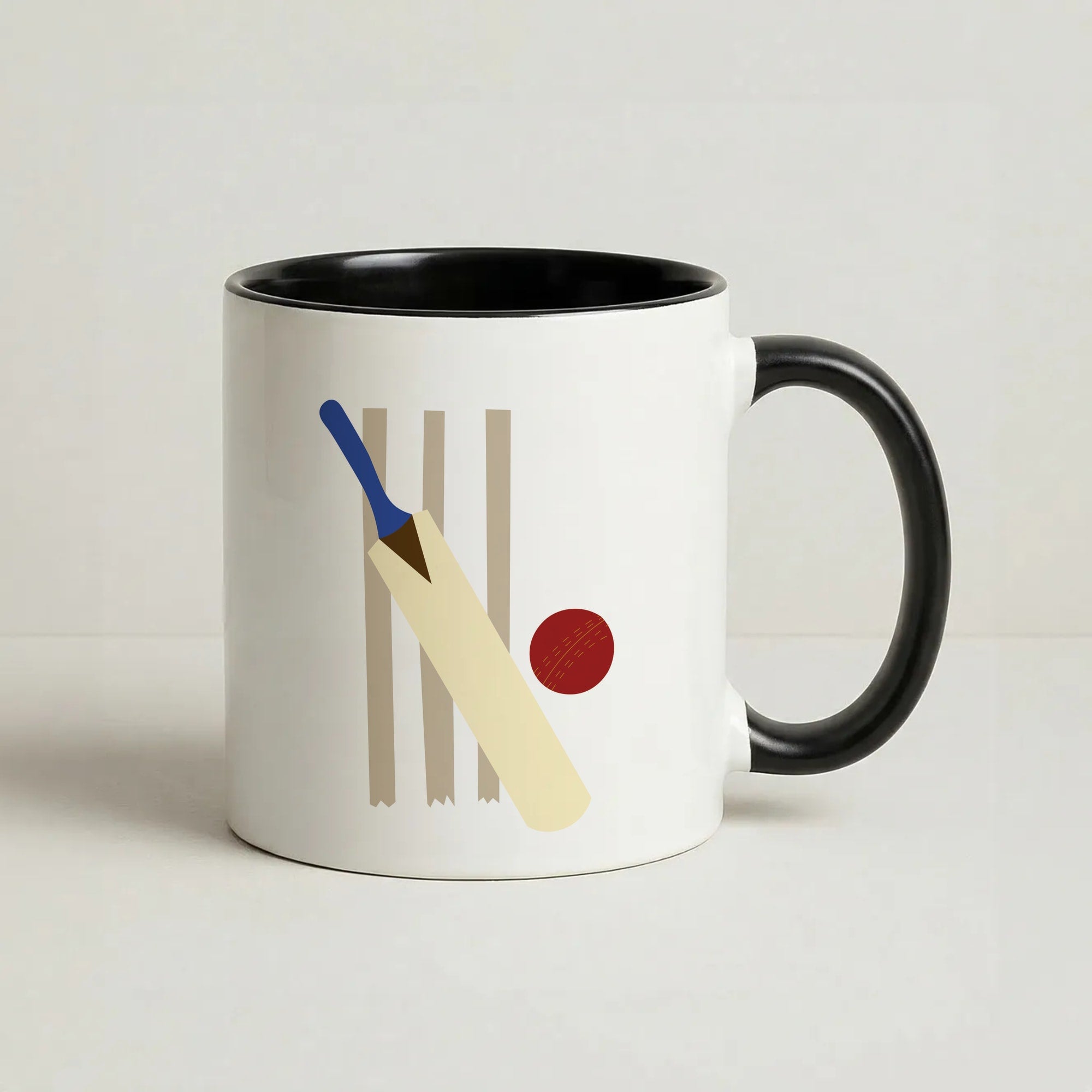 Wickets - Cricket Coffee Black Mug