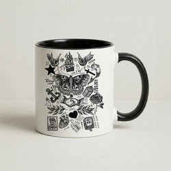 Harry Tattoos Coffee Black Mug