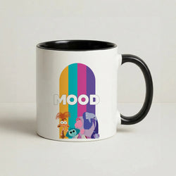 Mood - Inside Out Coffee Black Mug