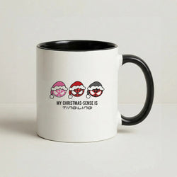 Spider Hero Christmas Sense Coffee Black Mug