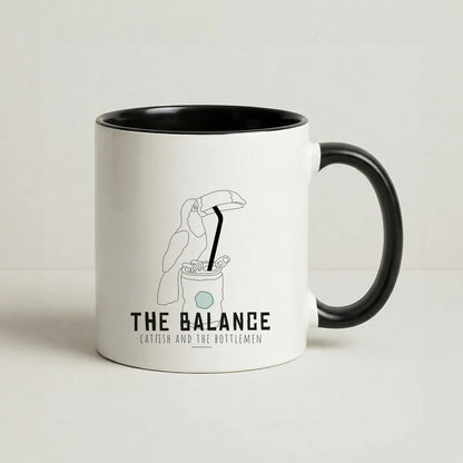 The Balance Coffee Black Mug