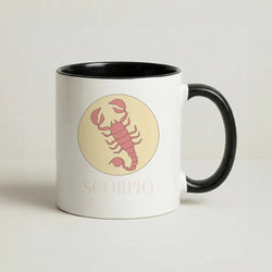Scorpio - Tarot Cards Coffee Black Mug