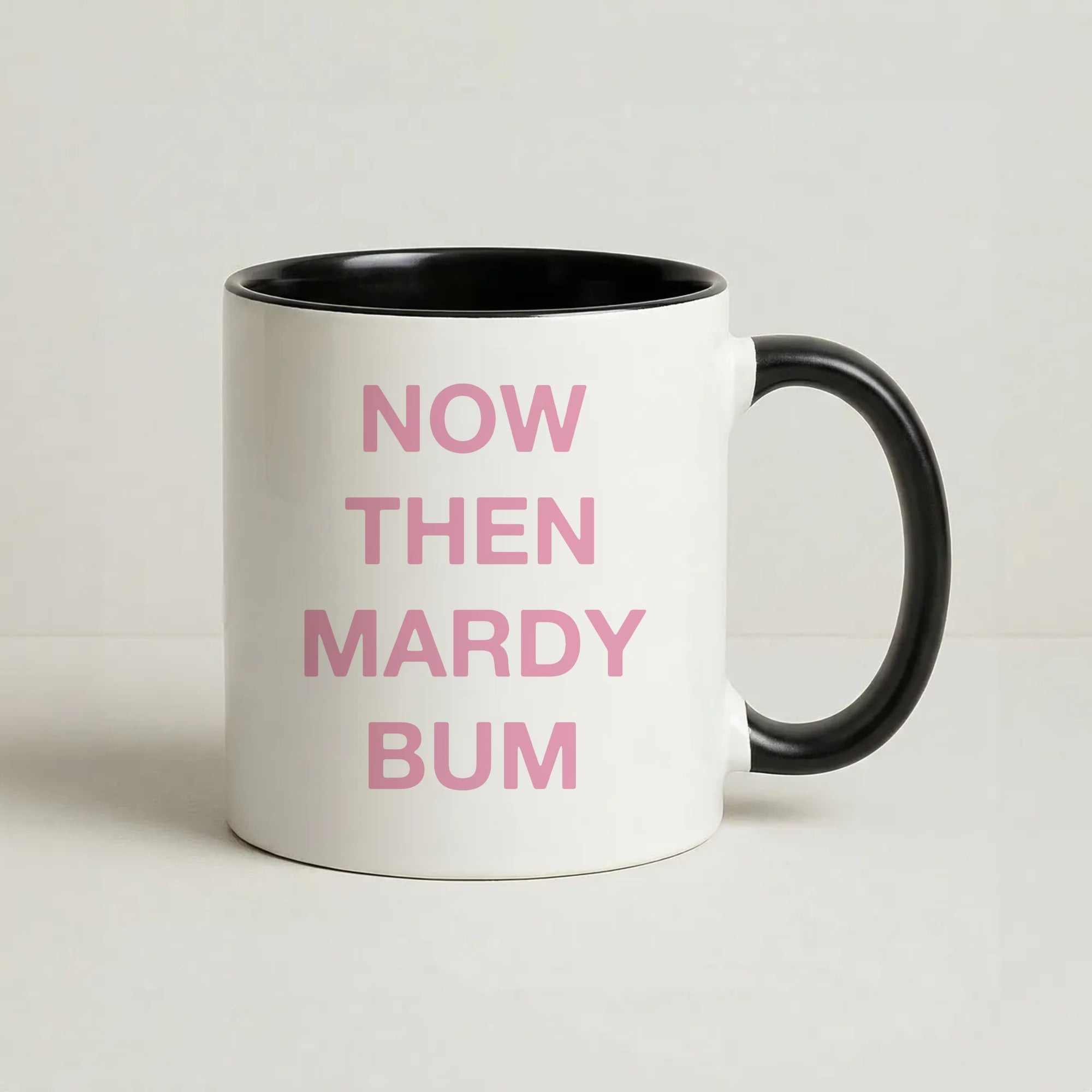 Mardy Bum Coffee Black Mug