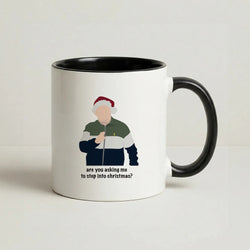 Are You Asking Me To Step Into Christmas - Gavin And Stacey Coffee Black Mug