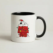 Christmas Cartoon Beagle Mug 4