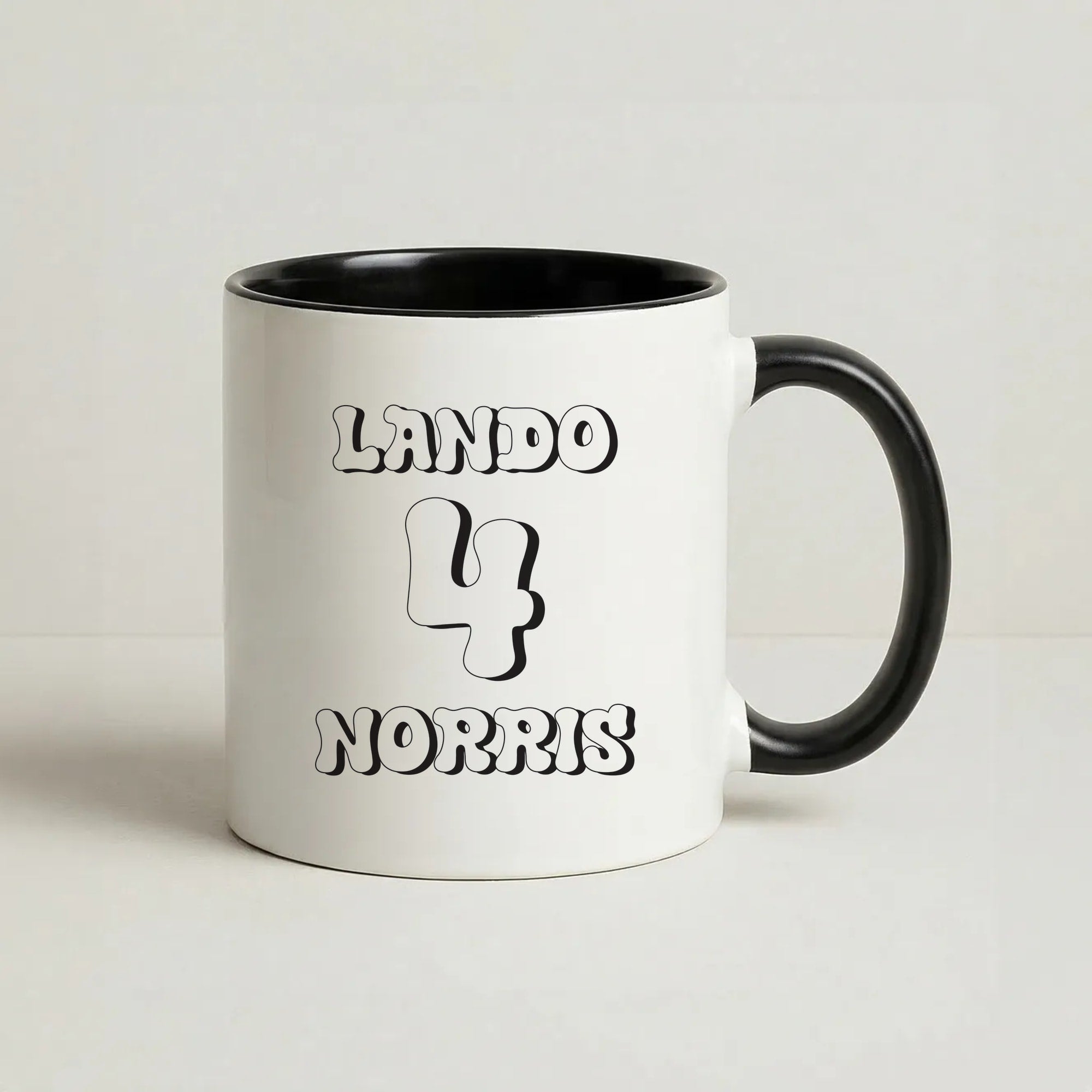 Lando 4 Coffee Black Mug