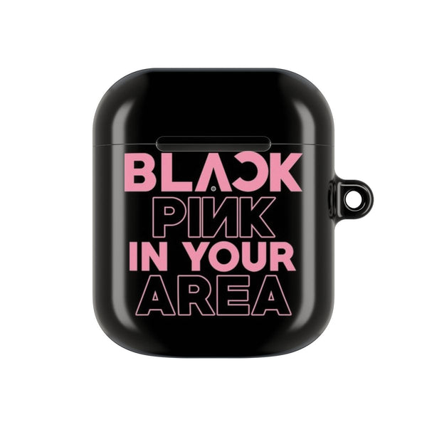 Girl K-Pop Band In Your Area - Black AirPods case — AirPods 1