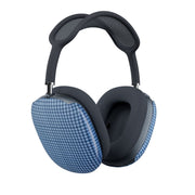 Back to Casics - Blue Gingham Weave AirPods Max Case 2
