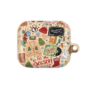 Tis The Season Doodles AirPods Case 3