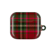 Christmas Tartan AirPods Case 3