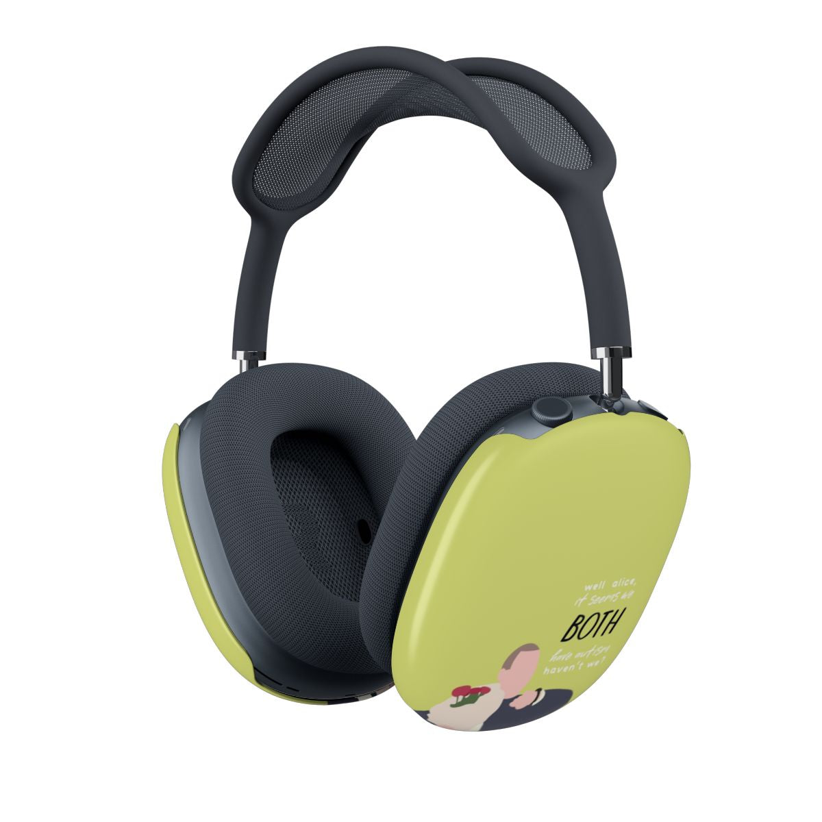 Seems We Both Have Autism - British Pop Culture AirPods Max Case