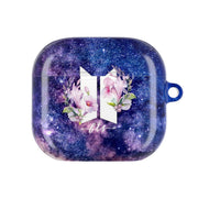 Galaxy Floral K-Pop Band Logo AirPods Case 4