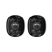 Black K-Pop Band Army Logo and Signatures AirPods Max Case 3
