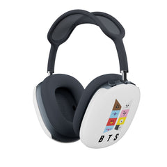 BT21 K-Pop Band Logo AirPods Max Case
