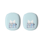 K-Pop Band Tour Pastel Blue AirPods Max Case 3