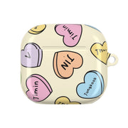 K-Pop Band Members Love Hearts Pattern AirPods Case 4