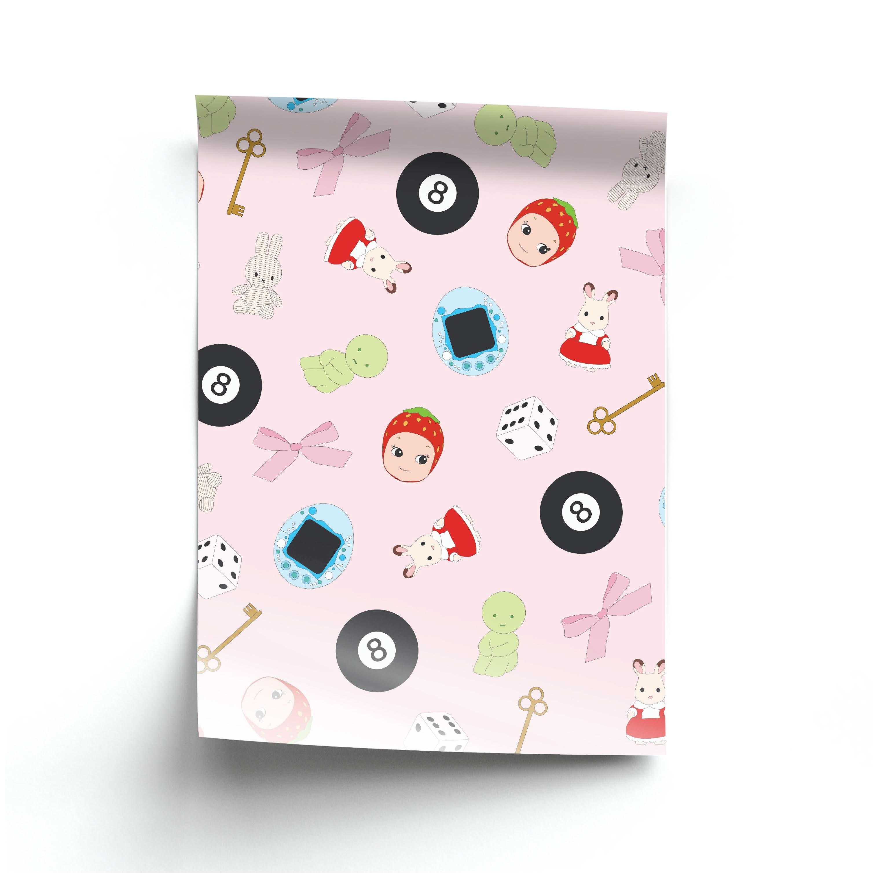 Trinkets Pattern Poster