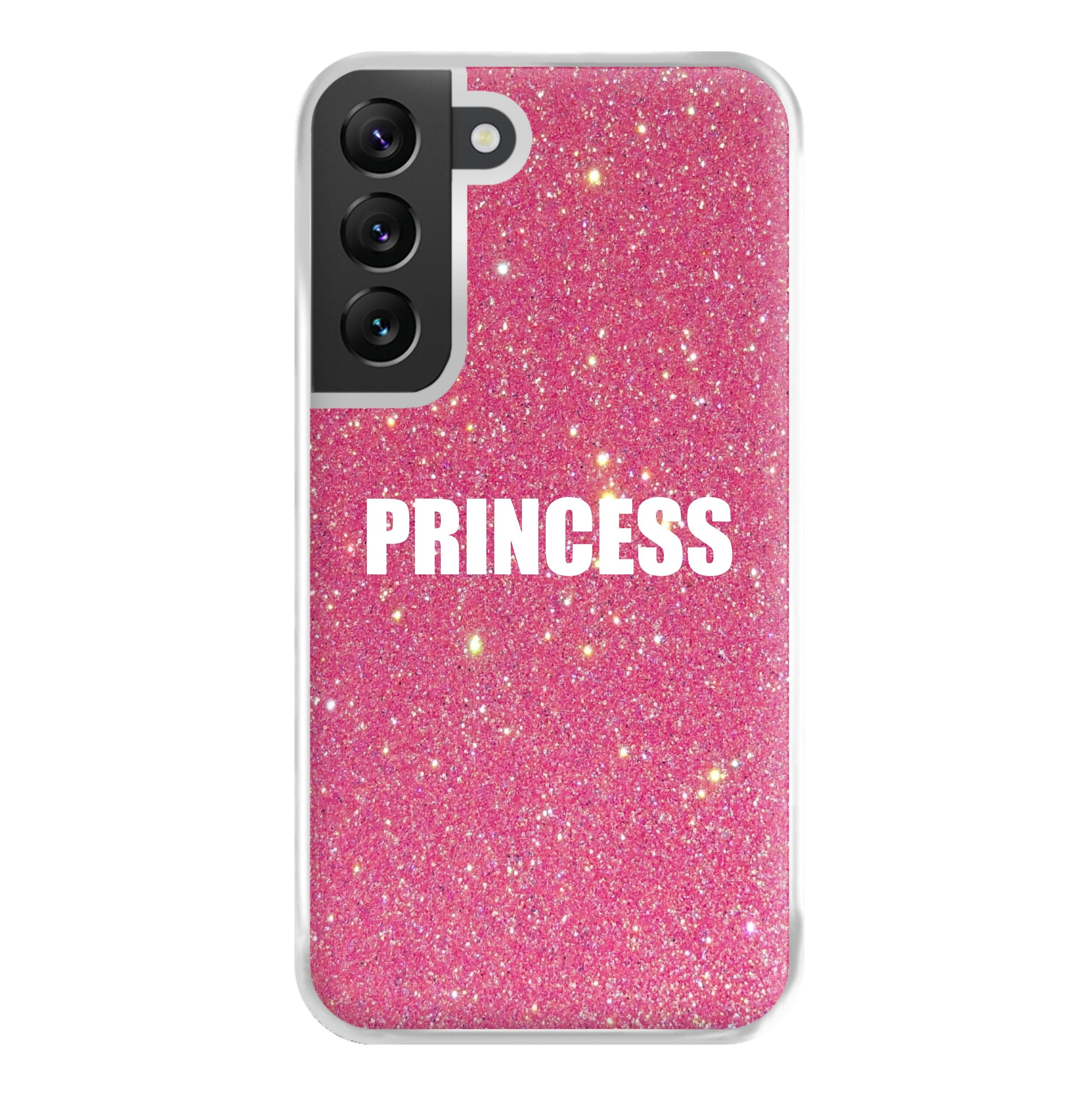 Glittery Pink Princess Phone Case