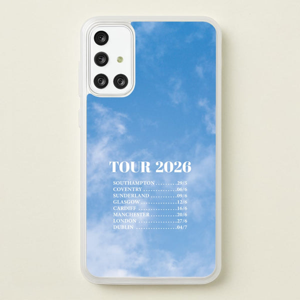 Band Tour 2026 Galaxy A71 Case