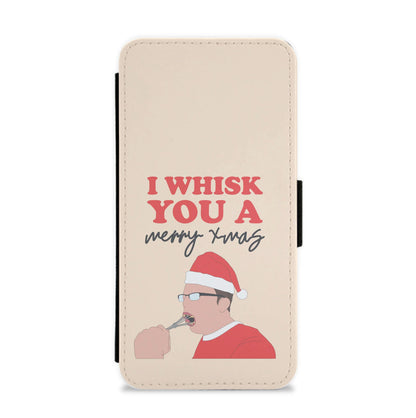 I Whisk You A Merry Christmas Flip / Wallet Phone Case