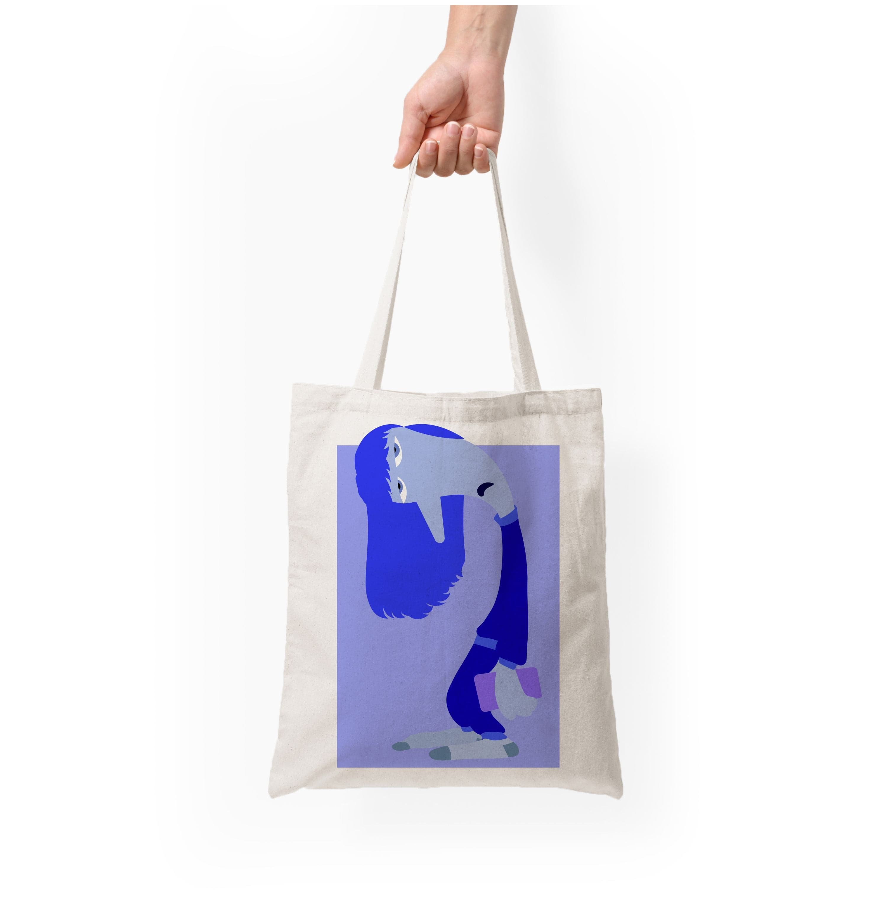 Ennui Boredom - Inside Out Tote Bag