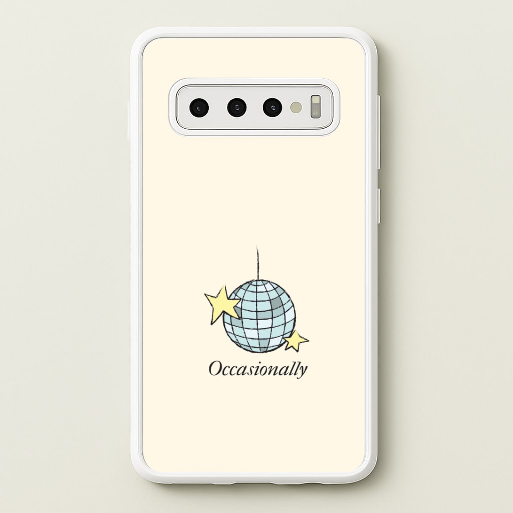 Ocasionally Discoball Galaxy S10 Plus Case