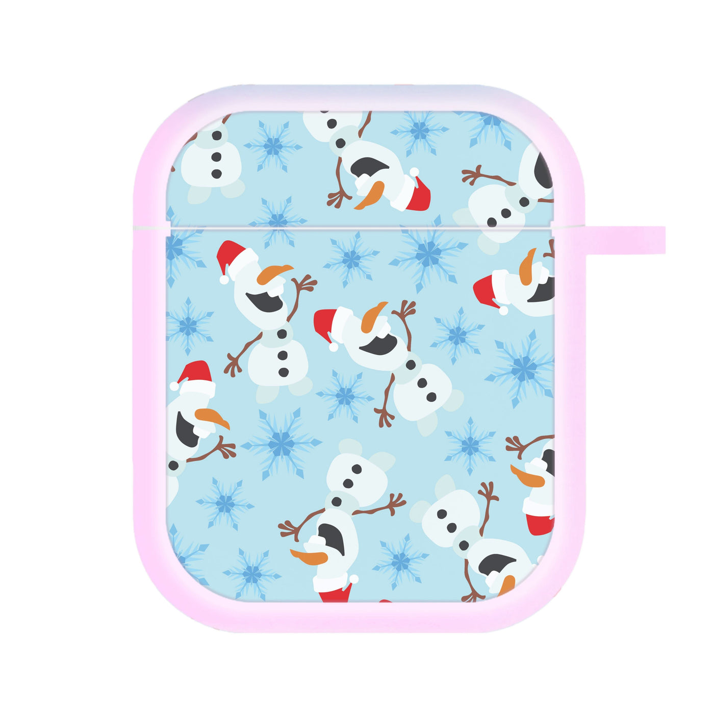 Snowman Pattern AirPods Case