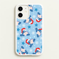 Cartoon Donkey Stars Pattern iPhone 12 Mini Case