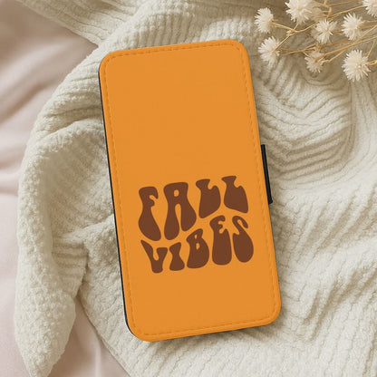 Fall Vibes Leather Phone Case