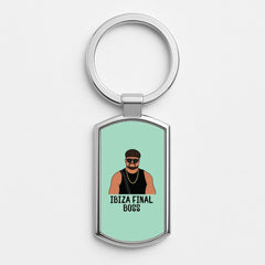 Ibiza Final Boss Luxury Keyring