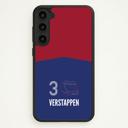 Verstappen Helmet 2026 Galaxy S23 Case