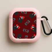 VHS & Ghostface Pattern AirPods Case 4