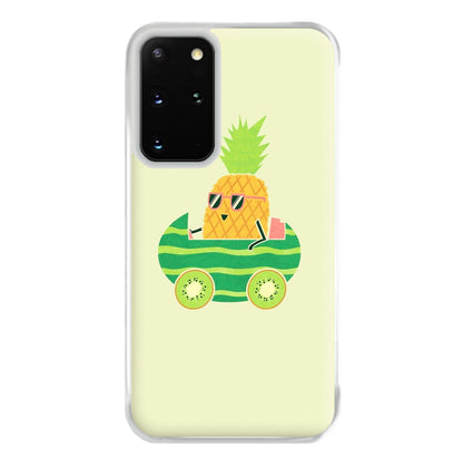 Summer Drive Pineapple Phone Case