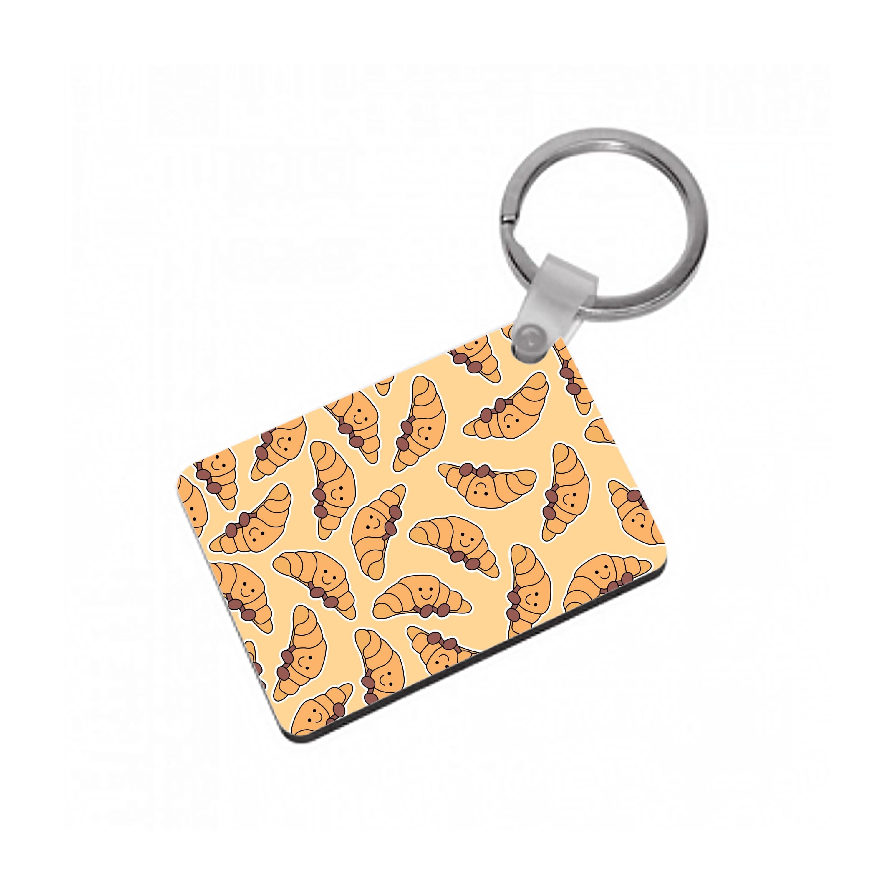 Croissant - Plushy Keyring