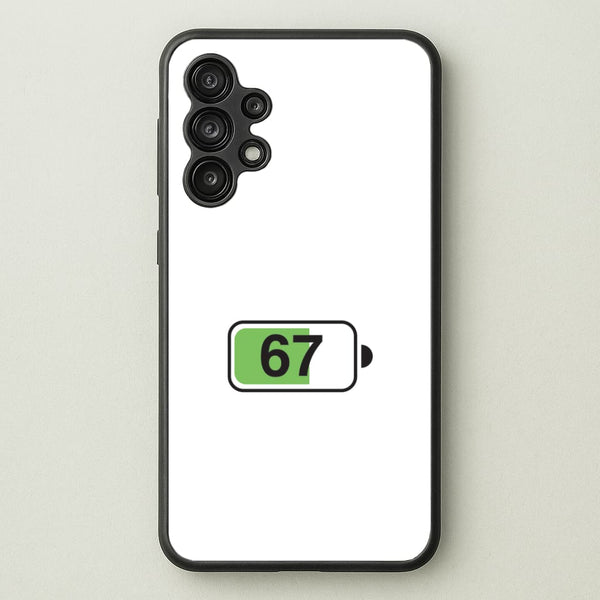 6 7 Battery Galaxy A13 Case