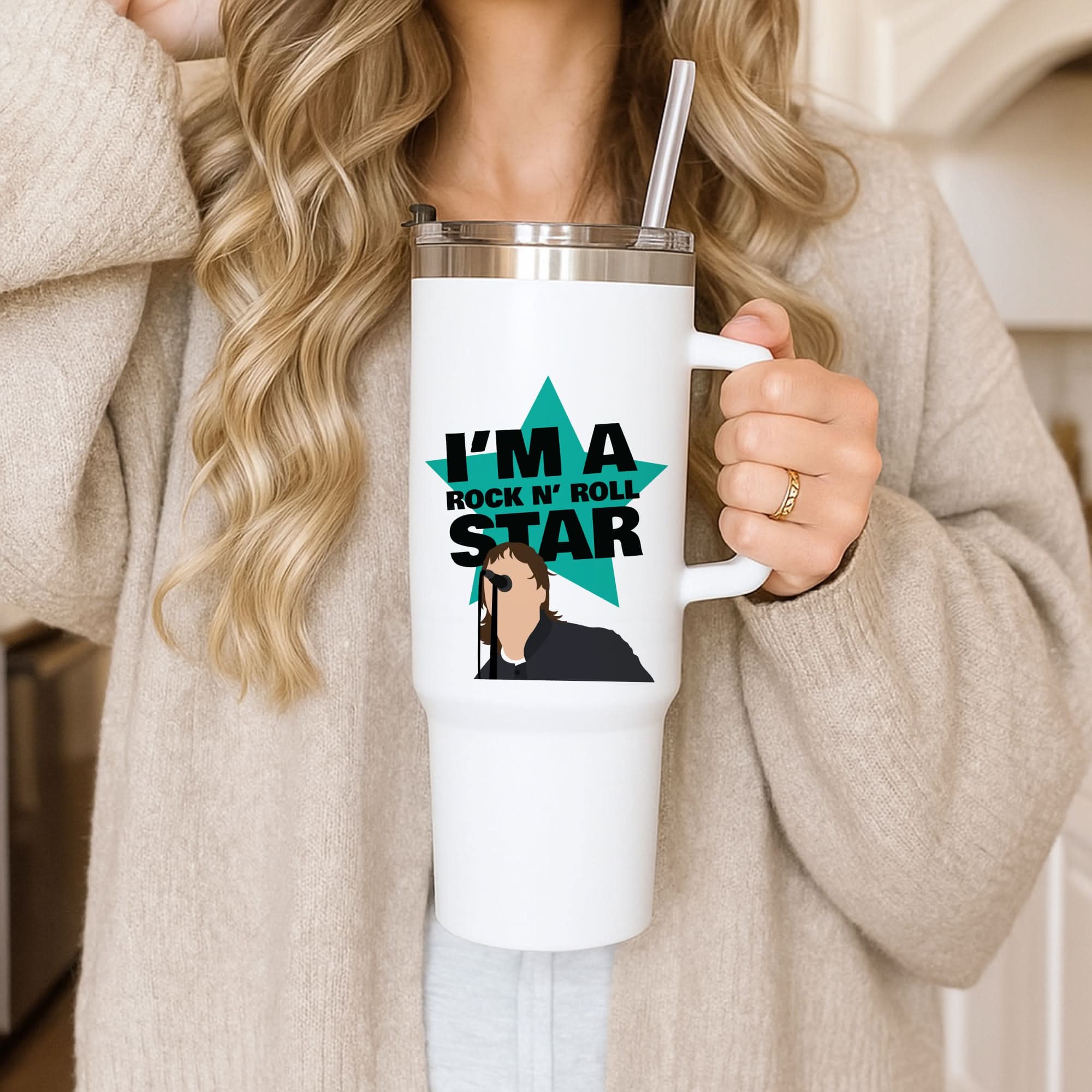 I'm A Rock And Roll Star Tumbler