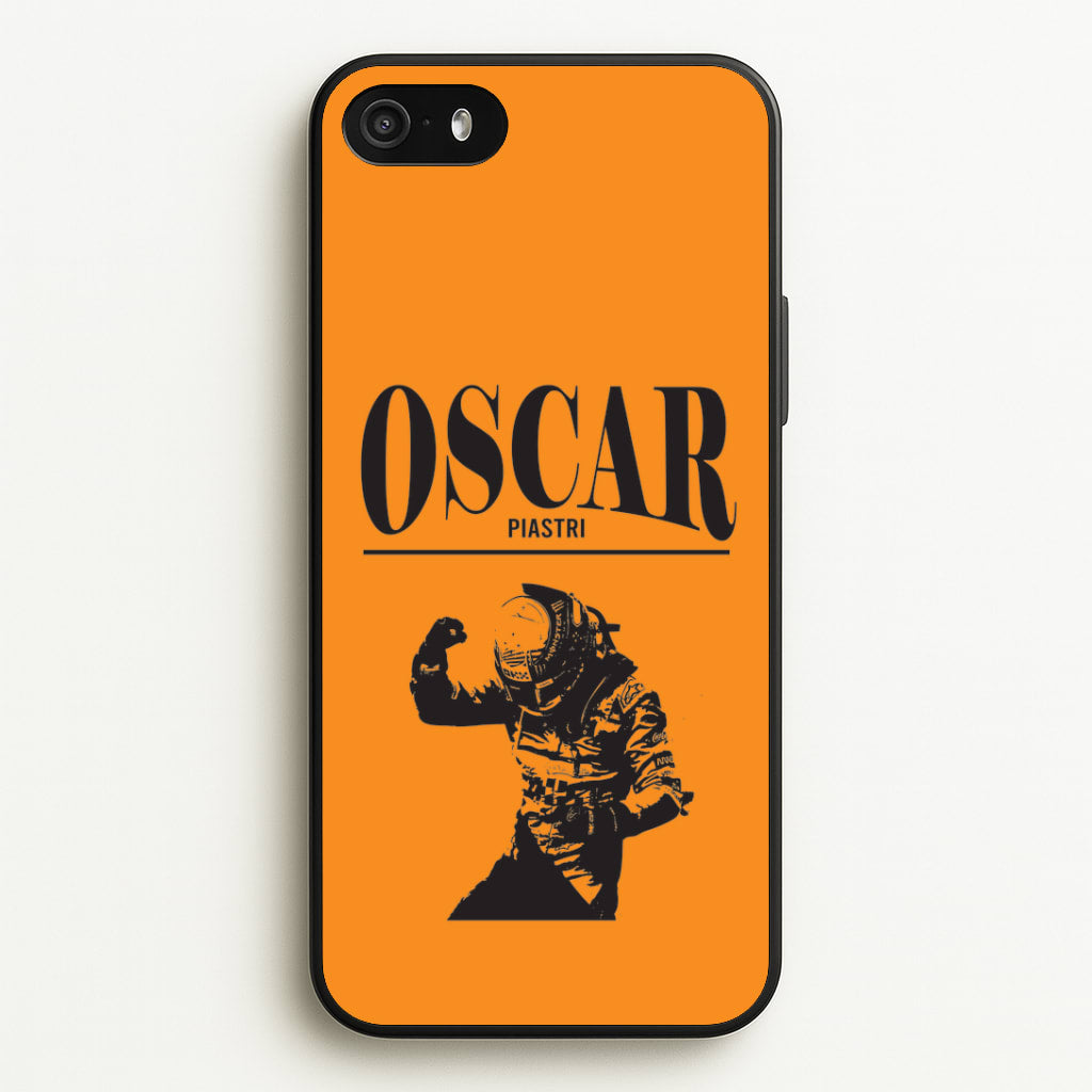 Oscar Orange And Black iPhone 5 / 5s / SE 2016 Case