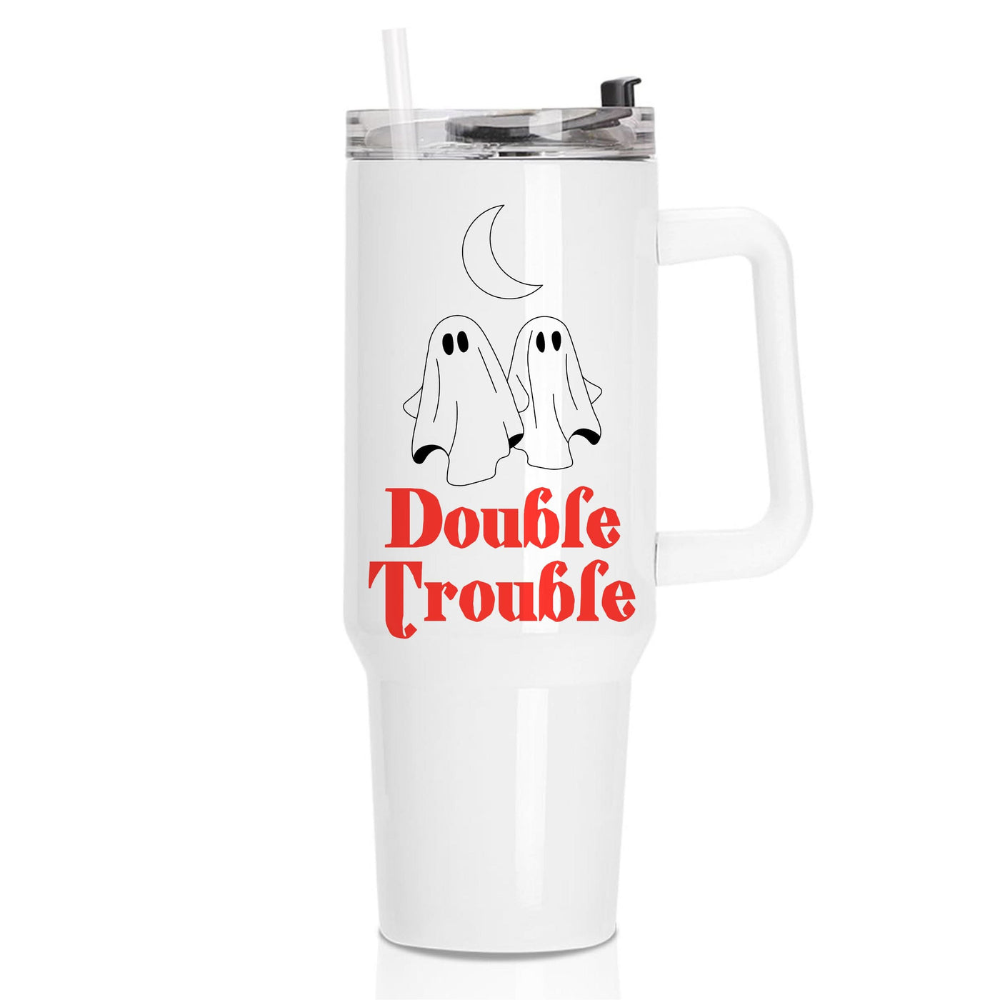 Double Trouble Black Tumbler