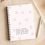 Pretty Sad Letter Beads Notebook 3
