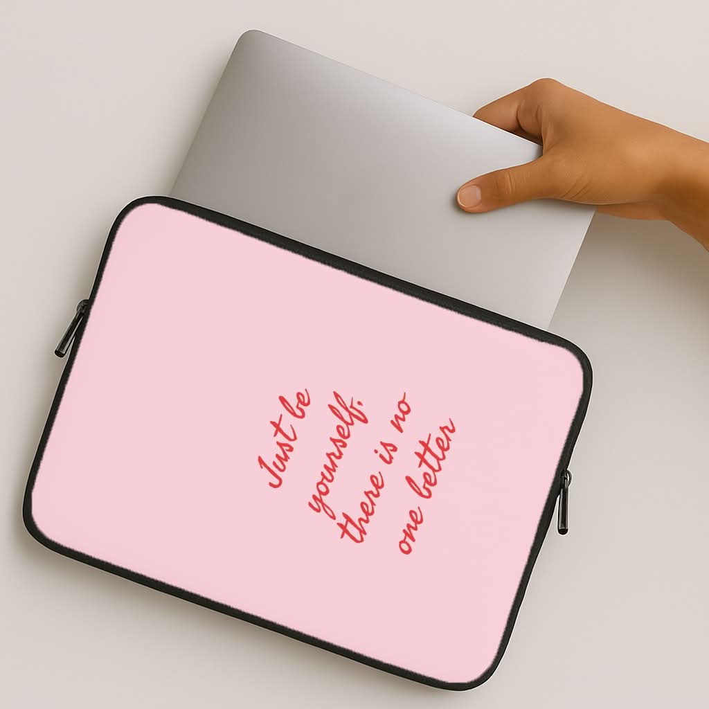 Just Be Yourself MacBook Cover